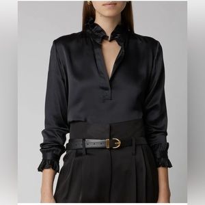 Nili Lotan “Esther” Silk Blouse - MSRP $495